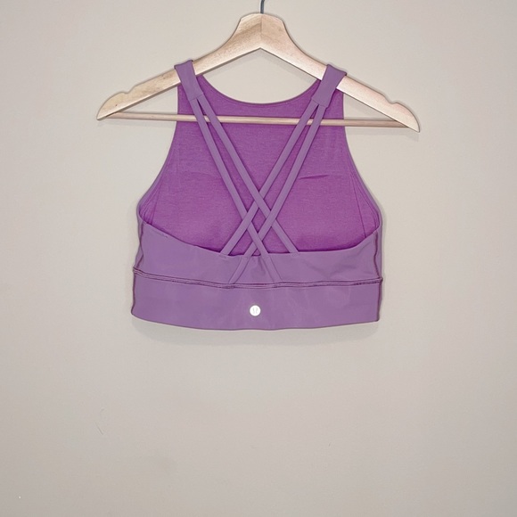 Lululemon Jubilee High-Neck Longline Tough Medium Support Energy Sports Bra| 10 - Picture 4 of 7